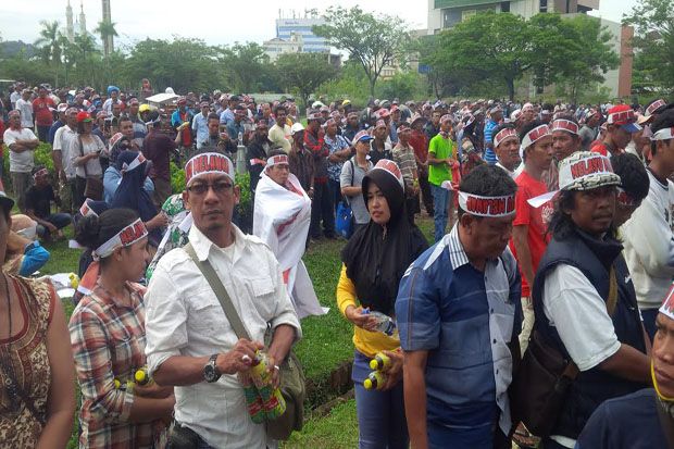 Tolak UWTO Melayu Melawan Demo BP Batam
