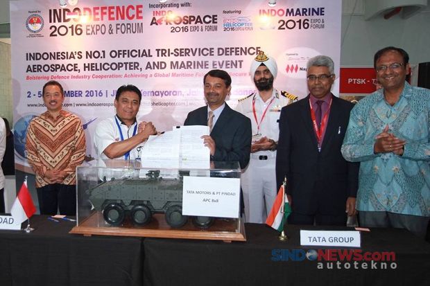 Tata Motors Kerja Sama dengan Pindad Bikin Kendaraan Militer