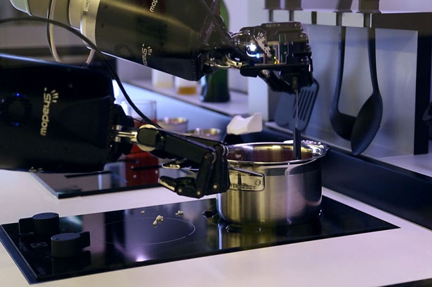 Robot Ini Mampu Sajikan Hidangan Kelas Dunia