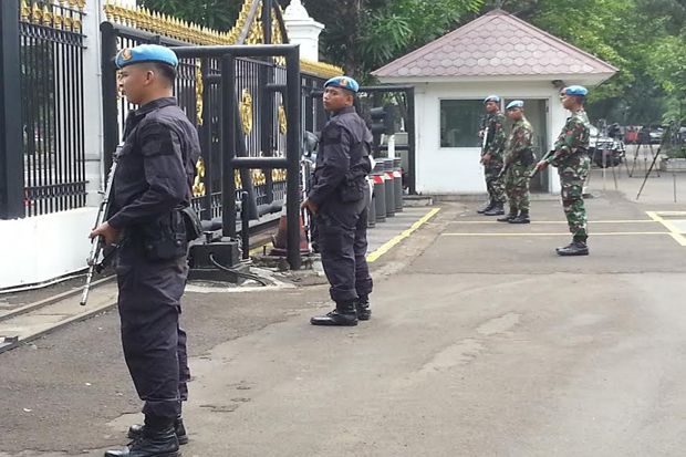 Pengamanan Akses Masuk ke Istana Presiden Diperketat
