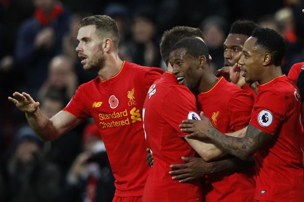 Liverpool ke Puncak Klasemen Usai Gulung Watford Enam Gol