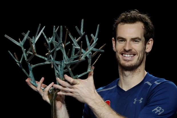 Andy Murray Juara Paris Masters 2016