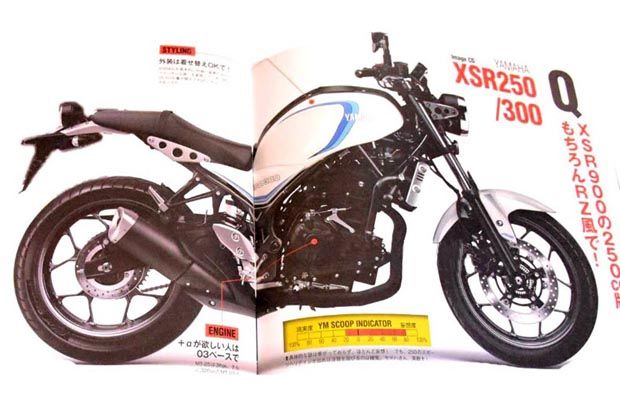 Yamaha Siapkan Motor Retro Pesaing Ninja 250