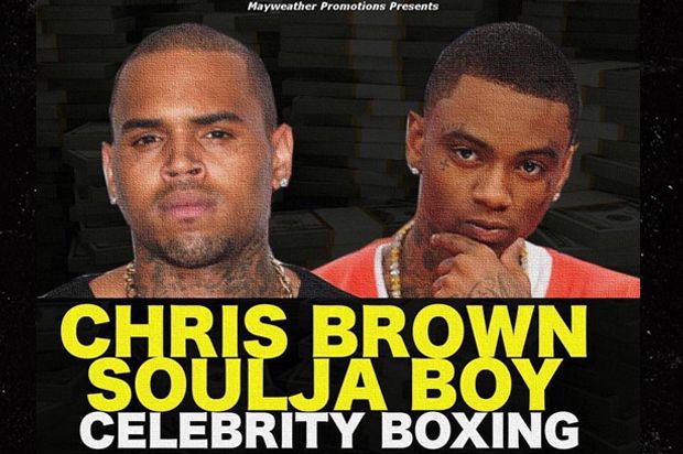 Mayweather Jr Fasilitasi Chris Brown dan Soulja Boy Berkelahi