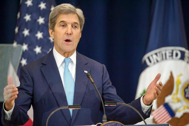 Intervensi AS di Suriah, Kerry Salahkan Parlemen Inggris