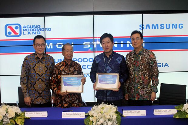 Agung Podomoro Gandeng Samsung Sediakan Hardware untuk Hunian