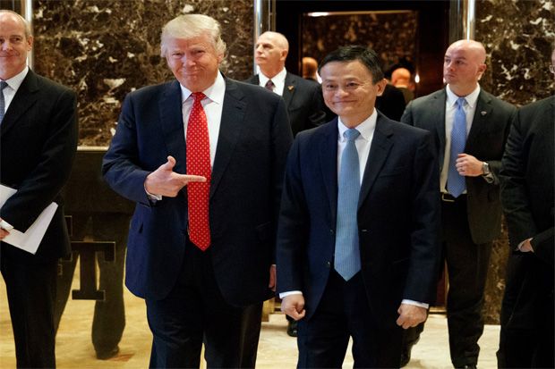 Jack Ma Tawarkan Trump Ciptakan Sejuta Lapangan Kerja di AS