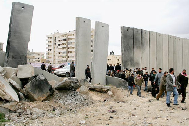Israel Bangun Tembok Baru di Sepanjang Perbatasan Gaza