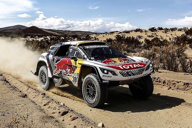 Ngebut di Etape 7, Trio Peugeot Ngotot Juarai Reli Dakar 2017