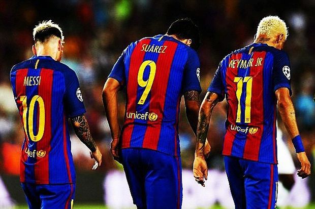 Koyak Gawang Bilbao, Messi, Suarez dan Neymar Ukir Rekor Sensasional
