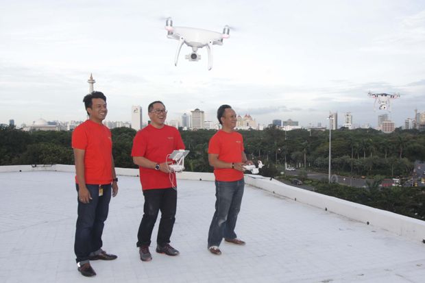 Dorong Inovasi Digital, Indosat Berdayakan Komunitas Drone