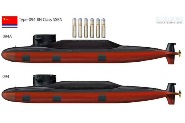 Jin, Kapal Selam China yang 12 Rudal Nuklirnya Bisa Jangkau AS