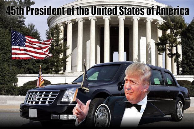 The Beast 2.0, Mobil Kepresidenan Donald Trump