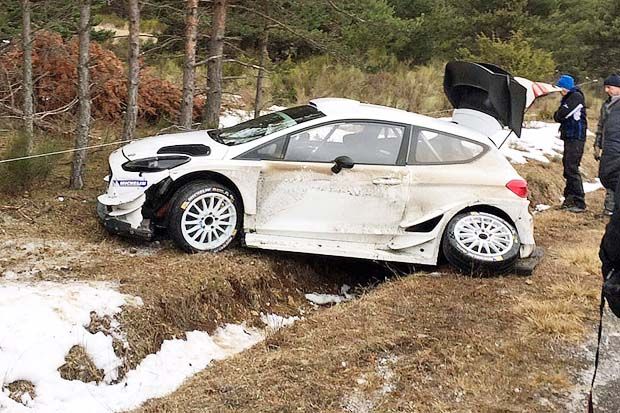 Dua Pekan Lagi Seri Pembuka 2017, Juara Bertahan WRC Kecelakaan