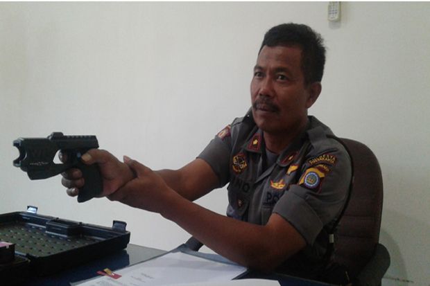 Sabhara Polresta Yogyakarta Punya Senjata Baru untuk Lumpuhkan Perusuh