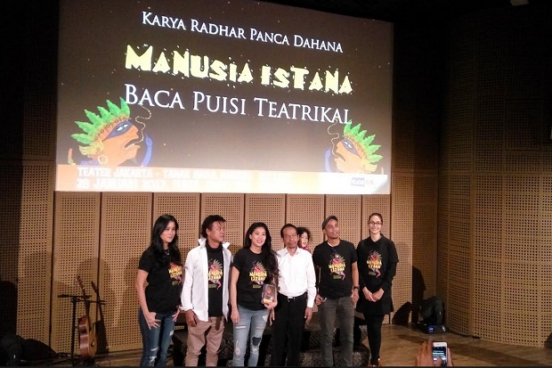 Berekspresi, Artis Indonesia Buat Teatrikal Manusia Istana