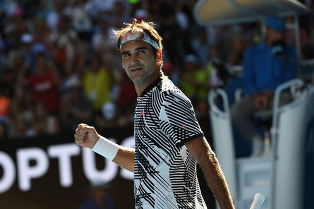 Federer Susah Payah Singkirkan Petenis Peringkat 200 Dunia