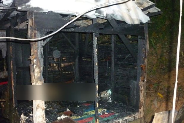 Anak Tertidur, Orangtua Tewas Terbakar di Tapanuli Selatan