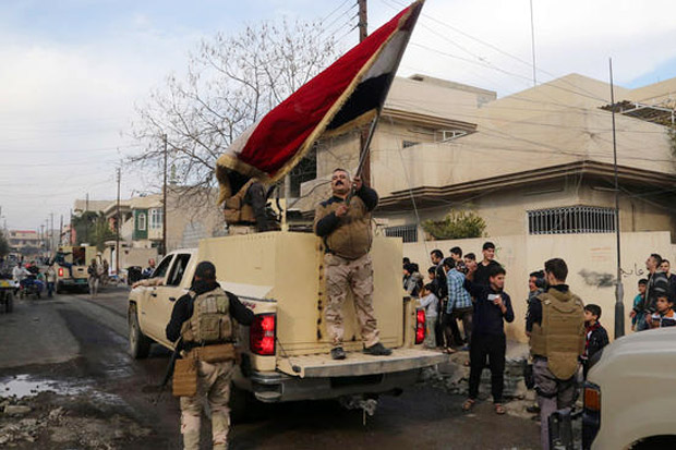 Pasukan Irak Kuasai Penuh Mosul Timur