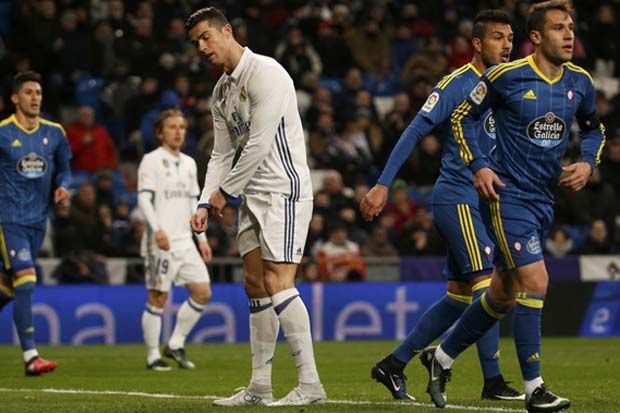 Babak I: Real Madrid Frustrasi Bongkar Pertahanan Celta