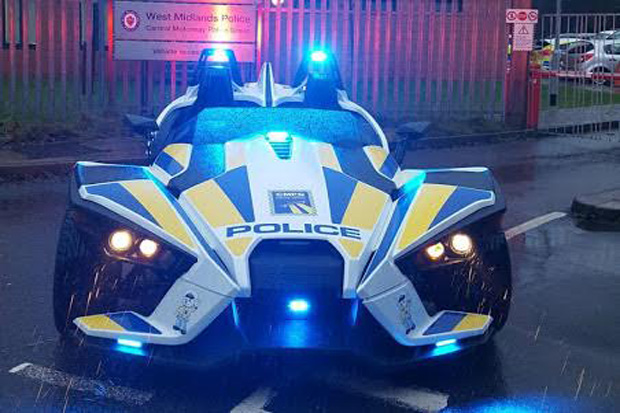 Kepolisian Birmingham Patroli Gunakan Mobil Batman