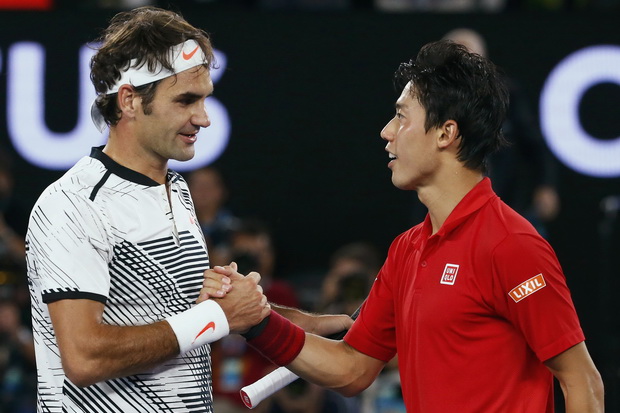 Federer Susah Payah Singkirkan Kebanggaan Jepang