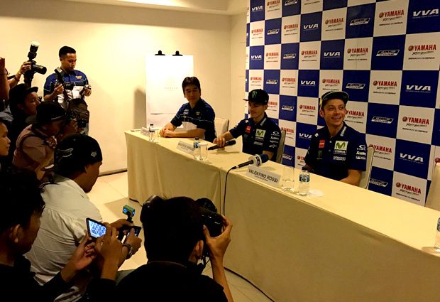 Valentino Rossi-Vinales Kunjungi Indonesia