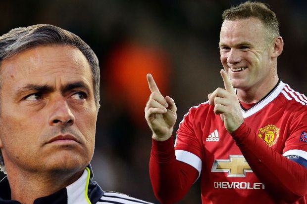 Mourinho Buka Pintu Lebar-lebar Jika Rooney Ingin Hengkang