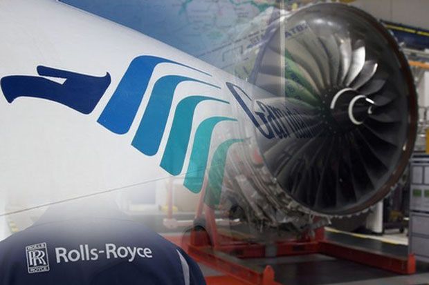 Tersandung Suap, Garuda Indonesia Tetap Gandeng Rolls-Royce
