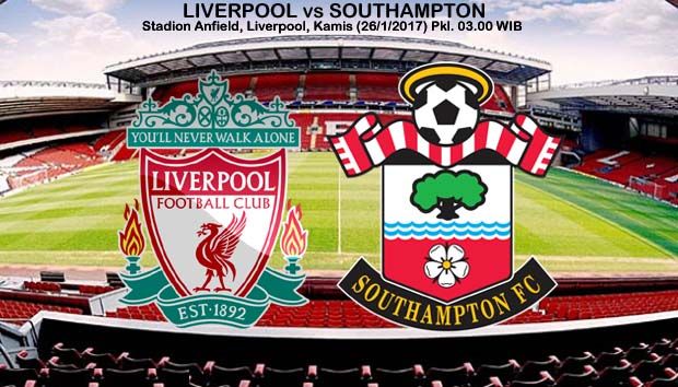 Preview Liverpool vs Southampton: Mengejar Defisit Gol