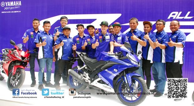 Launching Tim Balap Yamaha Indonesia Bersama Maverick Vinales