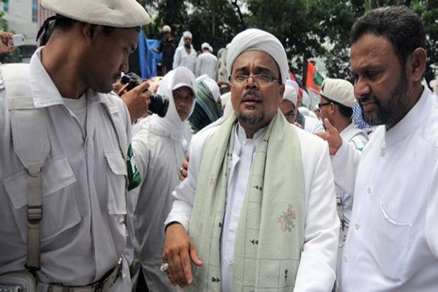 Polda Jabar Tetapkan Imam Besar FPI Habib Rizieq Jadi Tersangka