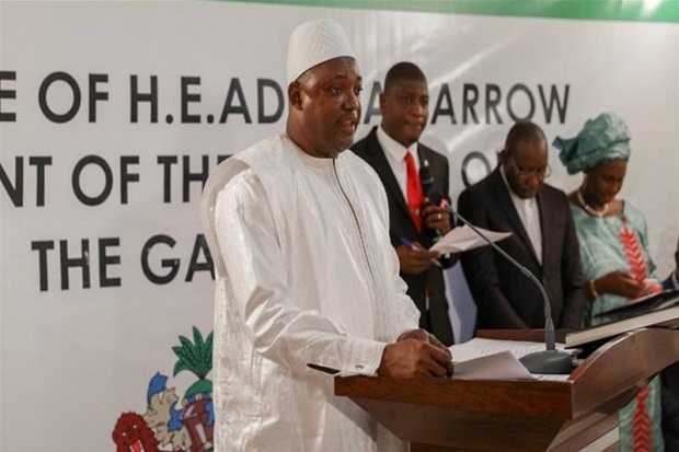 Presiden Barrow Hapus Islam dari Nama Negara Gambia