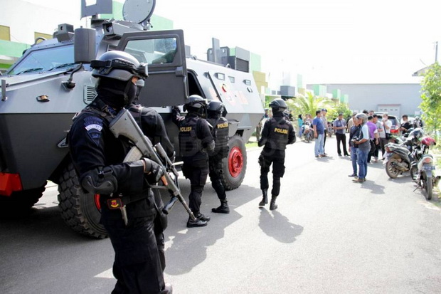 Densus 88 Tangkap Tiga Terduga Teroris di Sragen