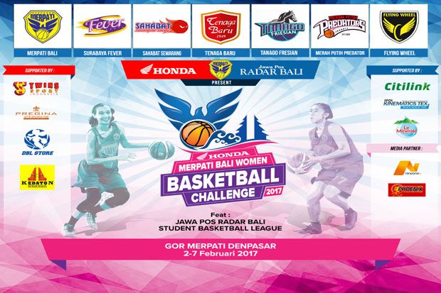 Pulau Dewata Tuan Rumah Seri 1 Merpati Bali Women basketball Challenge 2017