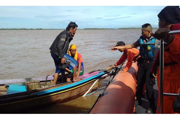 Kapal Bintang Mahakam Tenggelam di Muara Sungai Barito