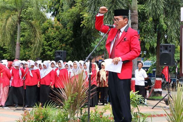 Kawal Perintah Megawati, PDIP Kudus Siap Menjaga NKRI
