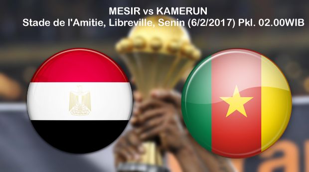 Preview Mesir vs Kamerun: Mencari Raja Afrika