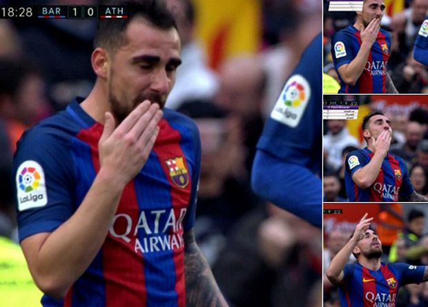 Alcacer Girang Bisa Cetak Gol Perdana untuk Barcelona