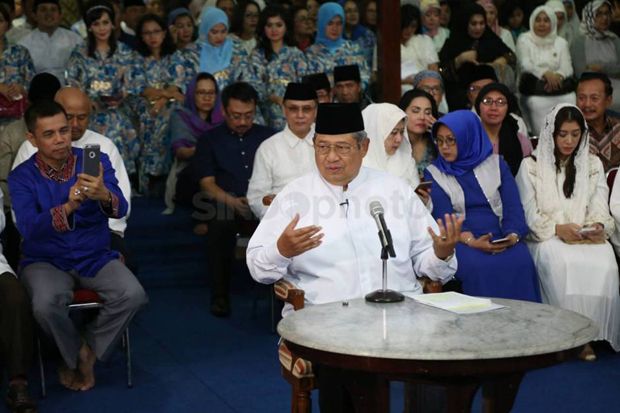 SBY Sebut Isu yang Berkembang Seolah-olah Aksi Damai Anti-Pancasila