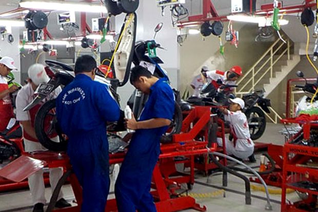 DAM Catat 8 Juta Unit  Motor Honda Lakukan Perawatan di Jabar