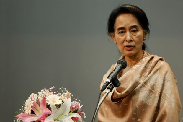 Suu Kyi Desak Kelompok Etnis Bersenjata Tandatangani Gencatan Senjata