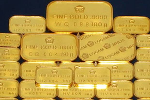 Harga Emas Antam Naik Rp1.000, Emas Dunia Turun