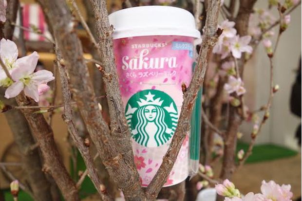 Minuman Sakura Raspberry Milk Hadir di Starbucks Jepang