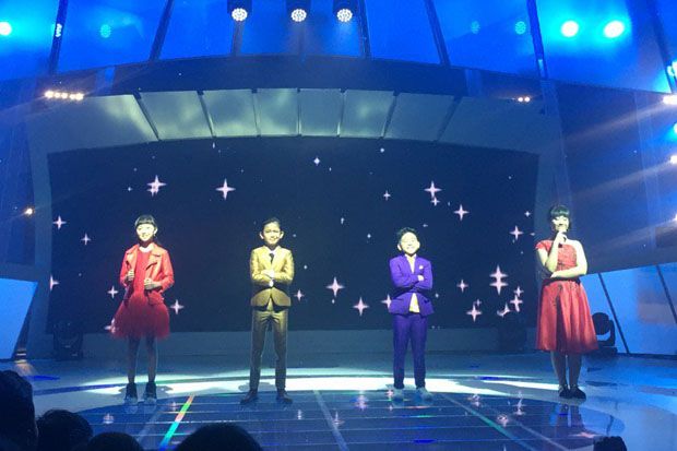Top 4 Indonesian Idol Junior Berduet dengan Penyanyi Indonesia