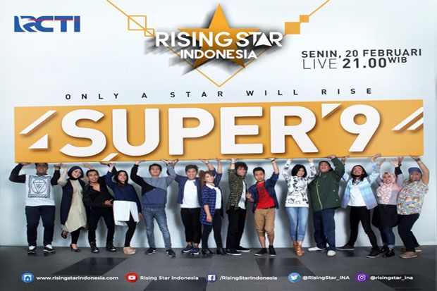 Peserta Super 9 Rising Star Indonesia Season 2 Kian Percaya Diri