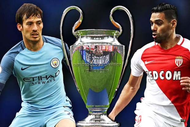 Prediksi Skor Manchester City vs AS Monaco, Liga Champions 22/2/2017