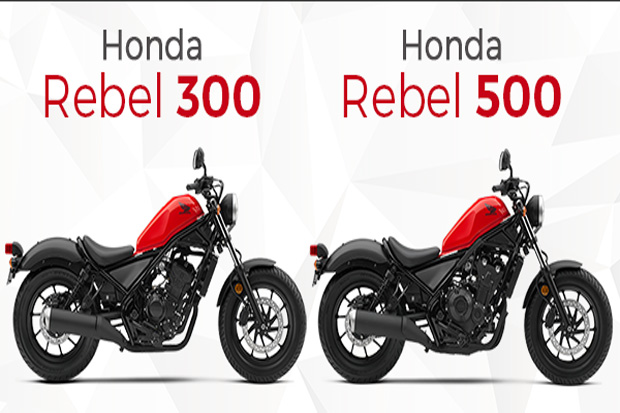 All New Honda Rebel Series Tampil Beda