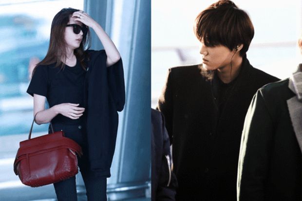 Biar Mesra, Kai EXO & Krystal F(X) Pakai Baju Pasangan