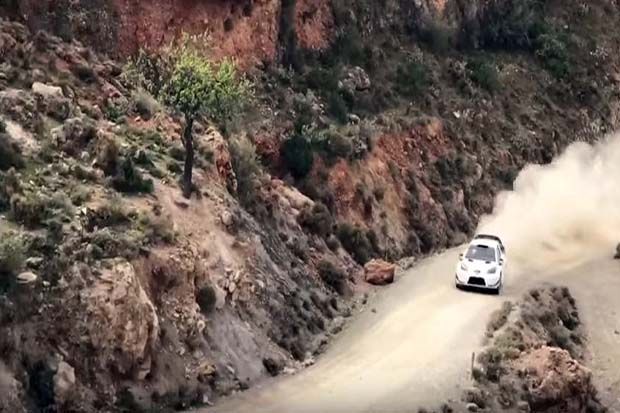 Jelang WRC Meksiko, Video Latvala-Toyota Celaka di Almeria Viral